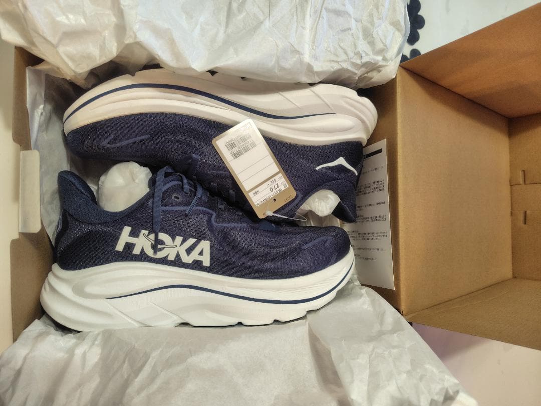 [未使用品] HOKA CLIFTON 10 27cm WIDE