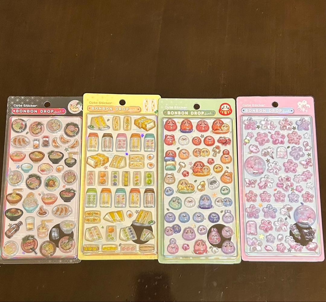 ボンボンドロップシール 正規品 和柄 東京観光