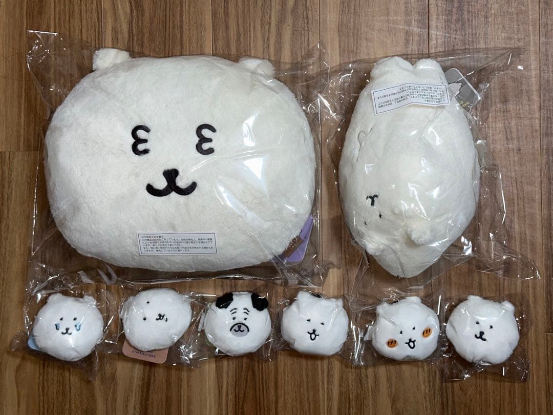 ナガノキャラクターズ ふわもち！くまだらけ ぬいぐるみくじ c d e セット