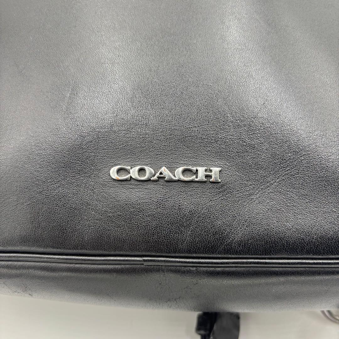 コーチ 3way レザー ビジネスバッグ ブリーフケース リュック C6877