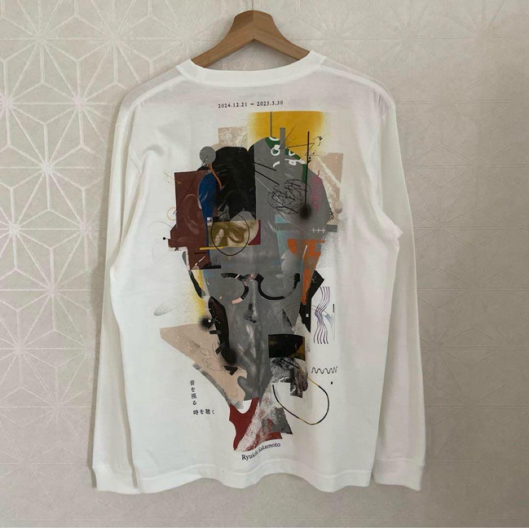 【希少品.XLサイズ.未開封】坂本龍一 音を視る時を聴く 長袖Tシャツ（ロンT）