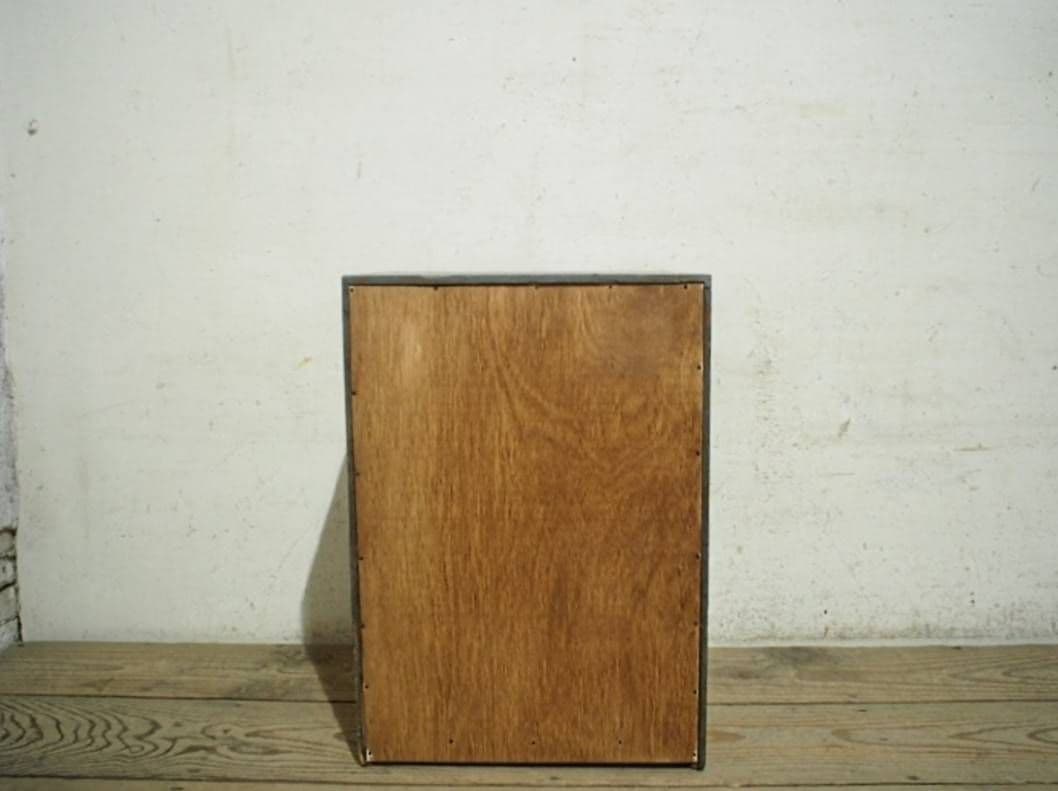 1035 ヴィンテージ　小引き出し　収納棚　シャビー　工業系　レトロ 　ケース