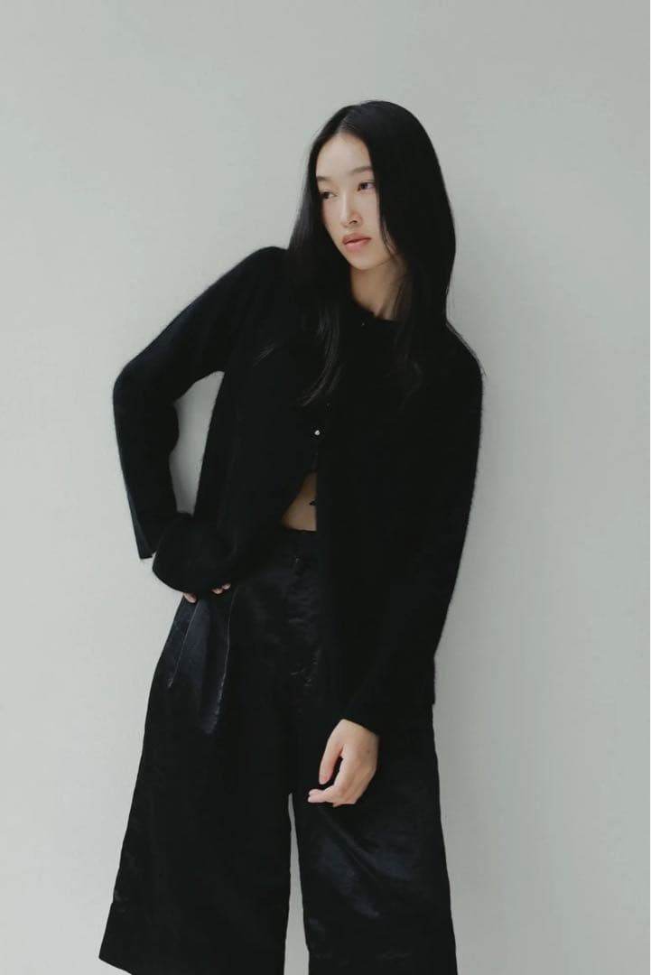 トップス rielle riche Fluffy Fox Mix Cardigan