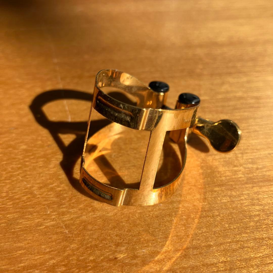 クラリネットリガチャー ゴールド