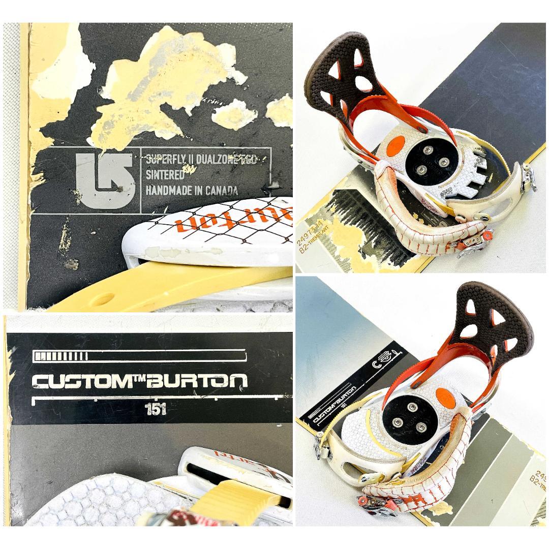 BURTON CUSTOM 151cm スノーボード ビンディング付き