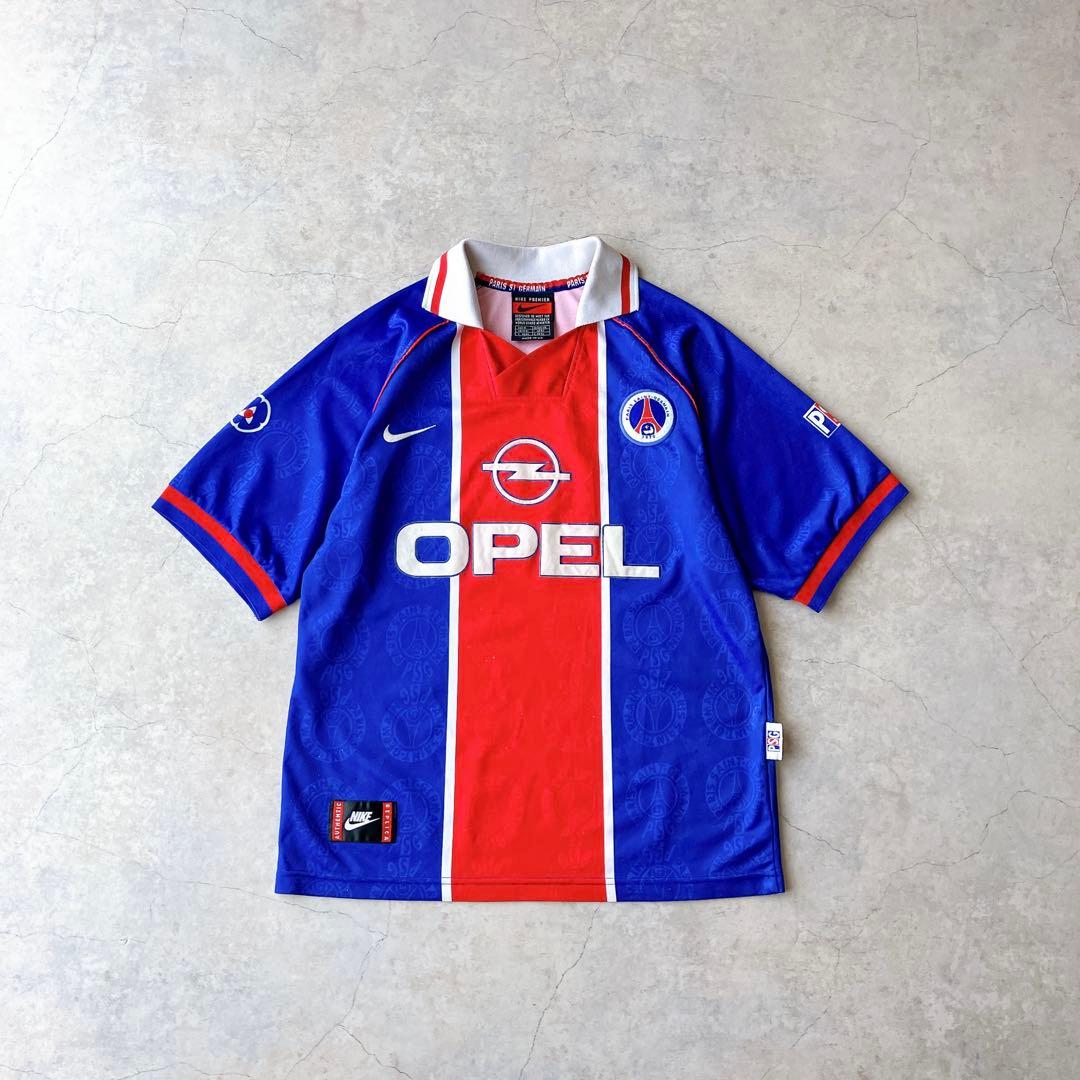 k 90s NIKE パリ・サンジェルマン ゲームシャツ ユニフォーム