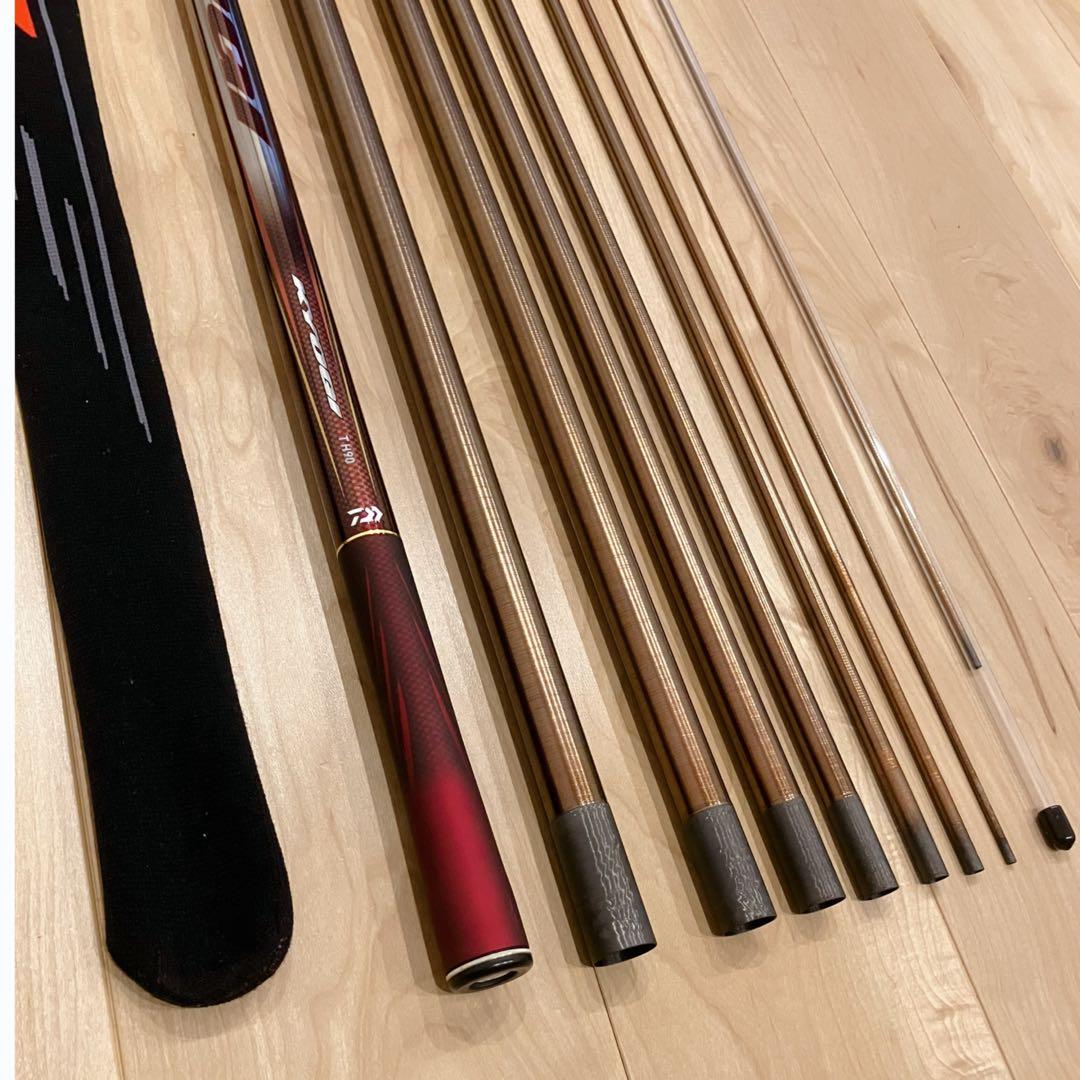 【極美品】ダイワ鮎竿　銀影競技TH90・替穂先付き　早い者勝ち　即購入歓迎
