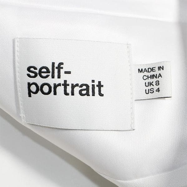 r*e様 セルフポートレイト ワンピース テーラードジャケット レース UK8