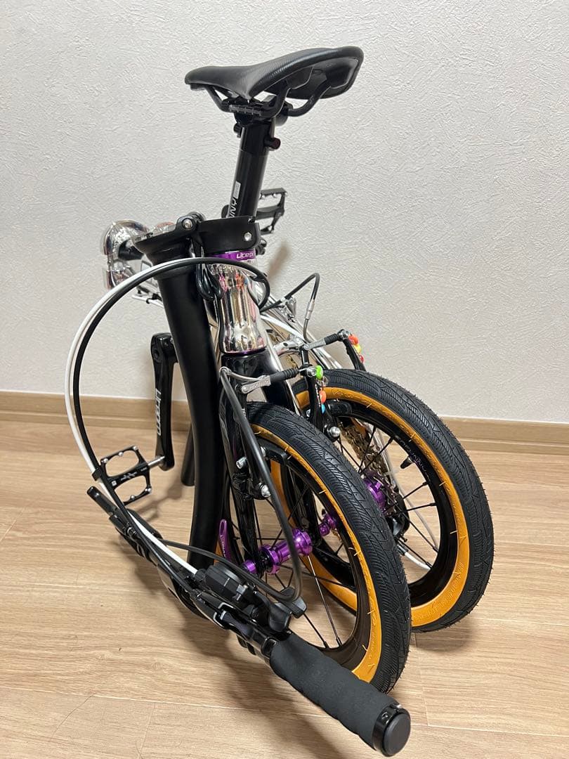 希少カスタム DAHON 折りたたみ自転車 3速 軽量 走行少