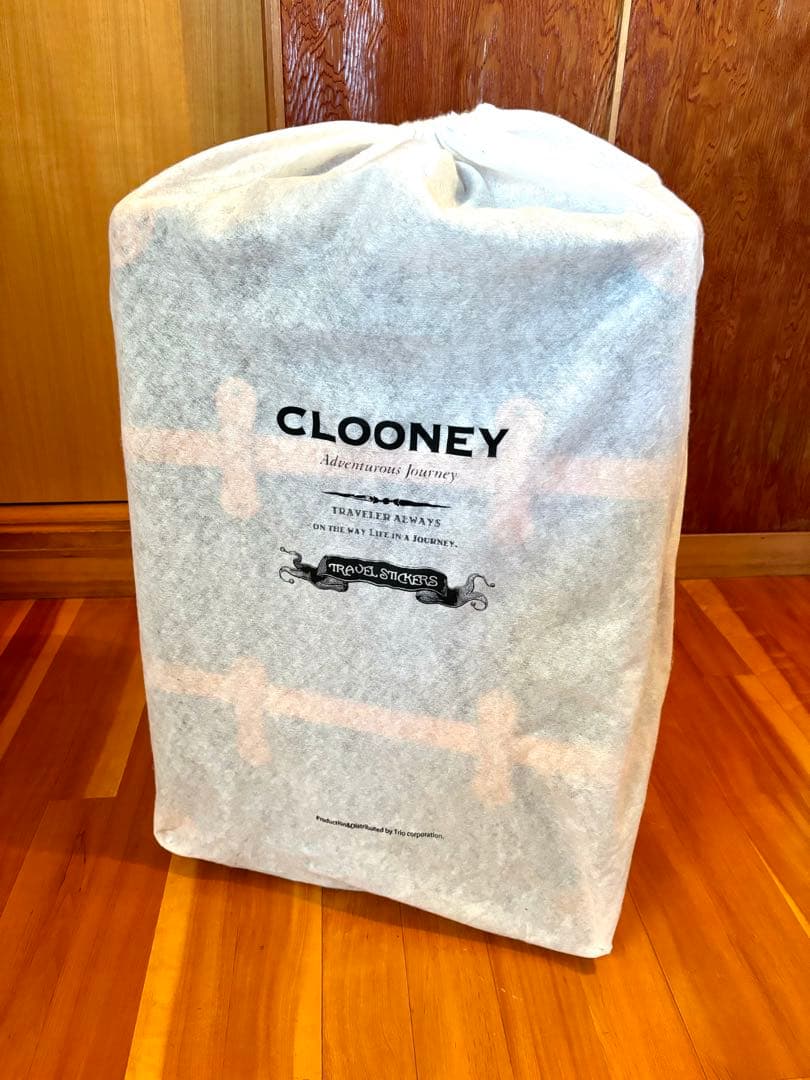 【廃盤】TRIO スーツケース/キャリーケース CLOONEY ベルト付 日本製