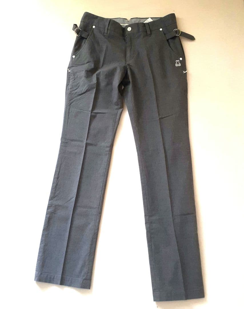 【未使用 】 パーリーゲイツ　レディース ゴルフウェア パンツ　グレー