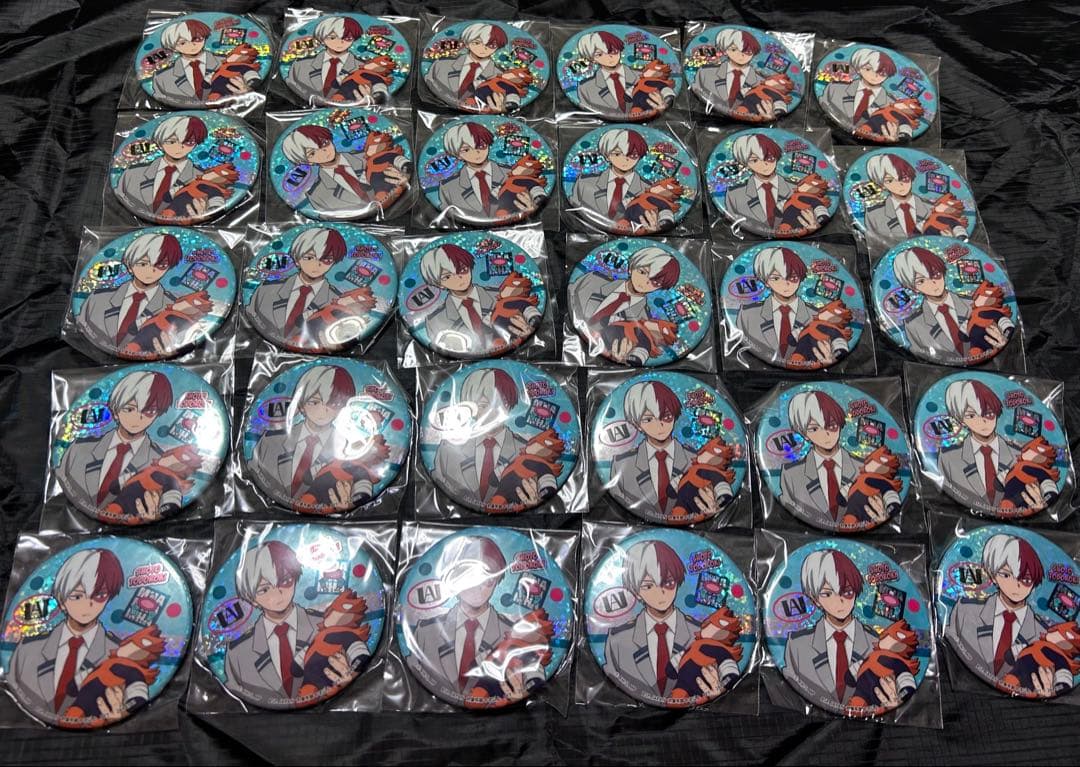 轟焦凍 缶バッジ A