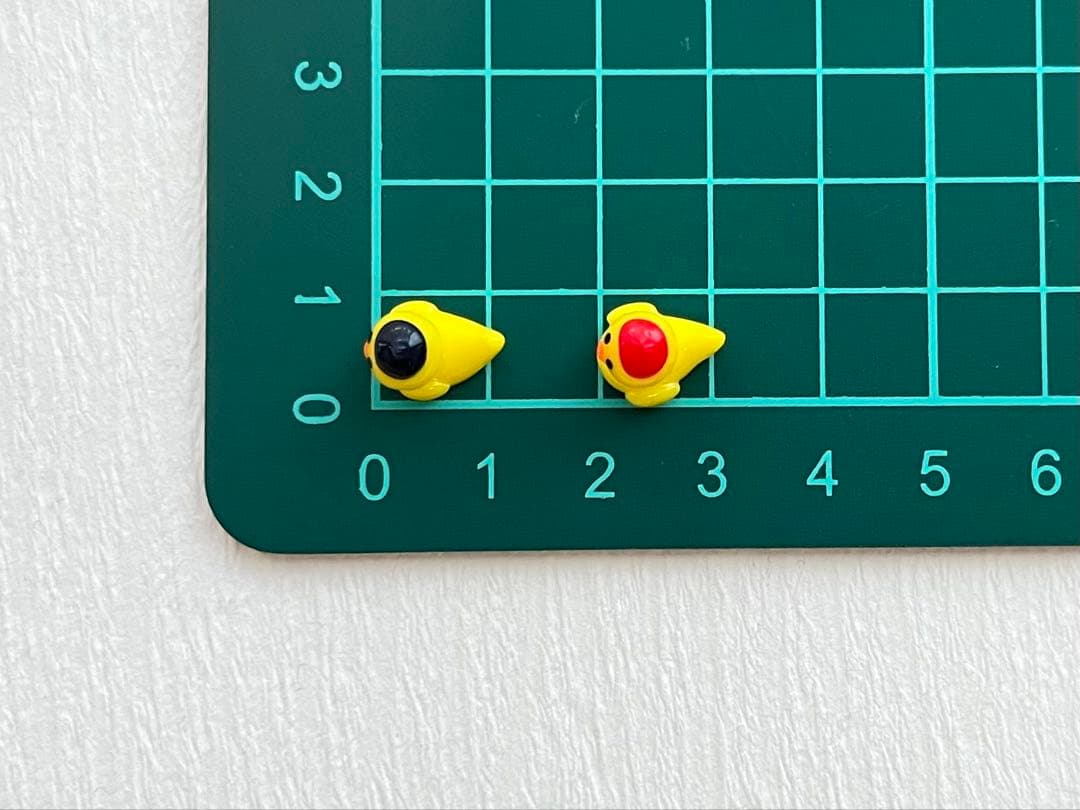 ネイルパーツ 3D あひる アヒル アヒルボート 浮き輪 夏 フルーツ 個性派