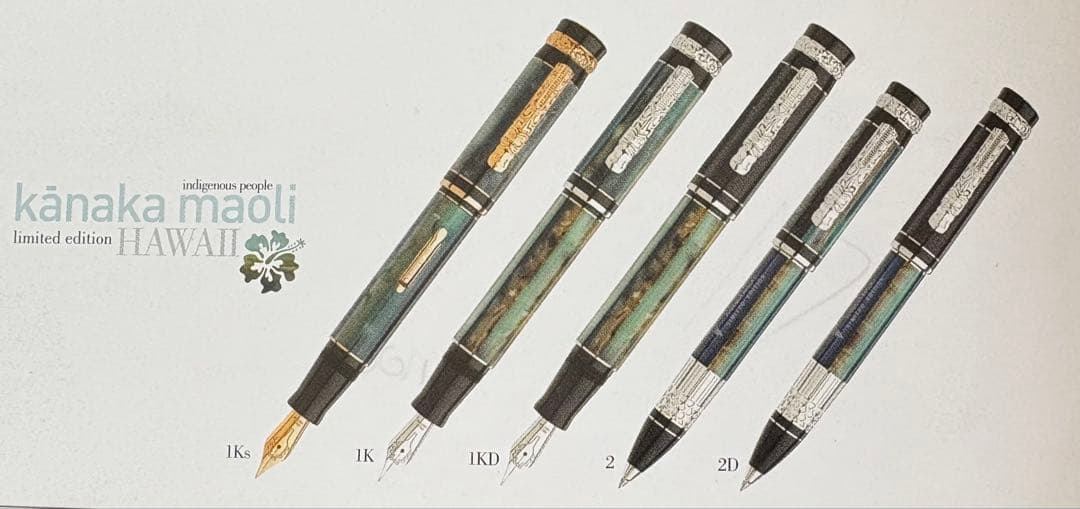 デルタ ボールペン KANAKA MAOLI カナカ マオリ ハワイ査定済み