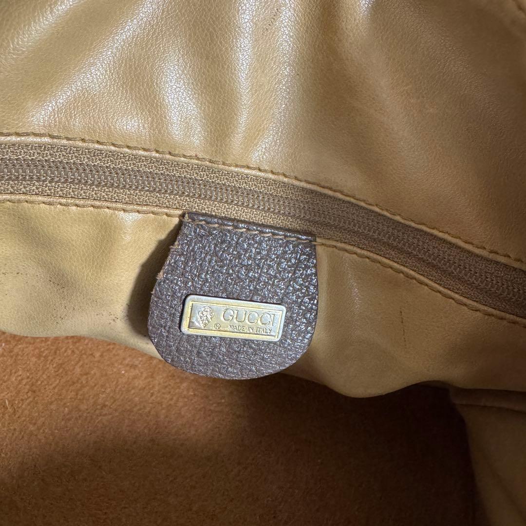 GUCCI グッチ GG柄シェリーライン ハンドバッグ ボストンバッグ