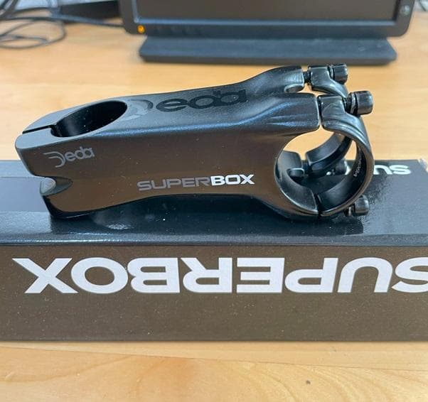 デダ(DEDA) SUPERBOX POB 31.7 DCRステム80mm 美品