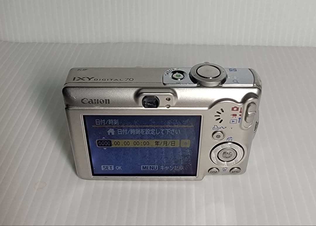 動作品！Canon IXY Digital 70