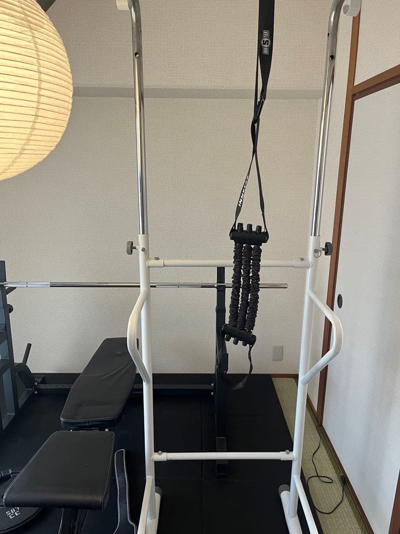 ベンチプレスセット　懸垂機他セット　IROTEC 筋トレ　約10万円相当