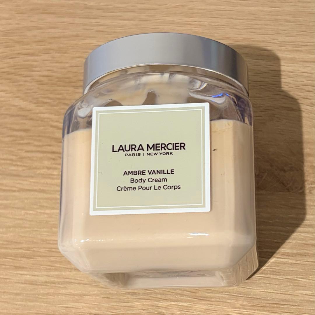 LAURA MERCIER ホイップドボディクリーム アンバーバニラ 340g