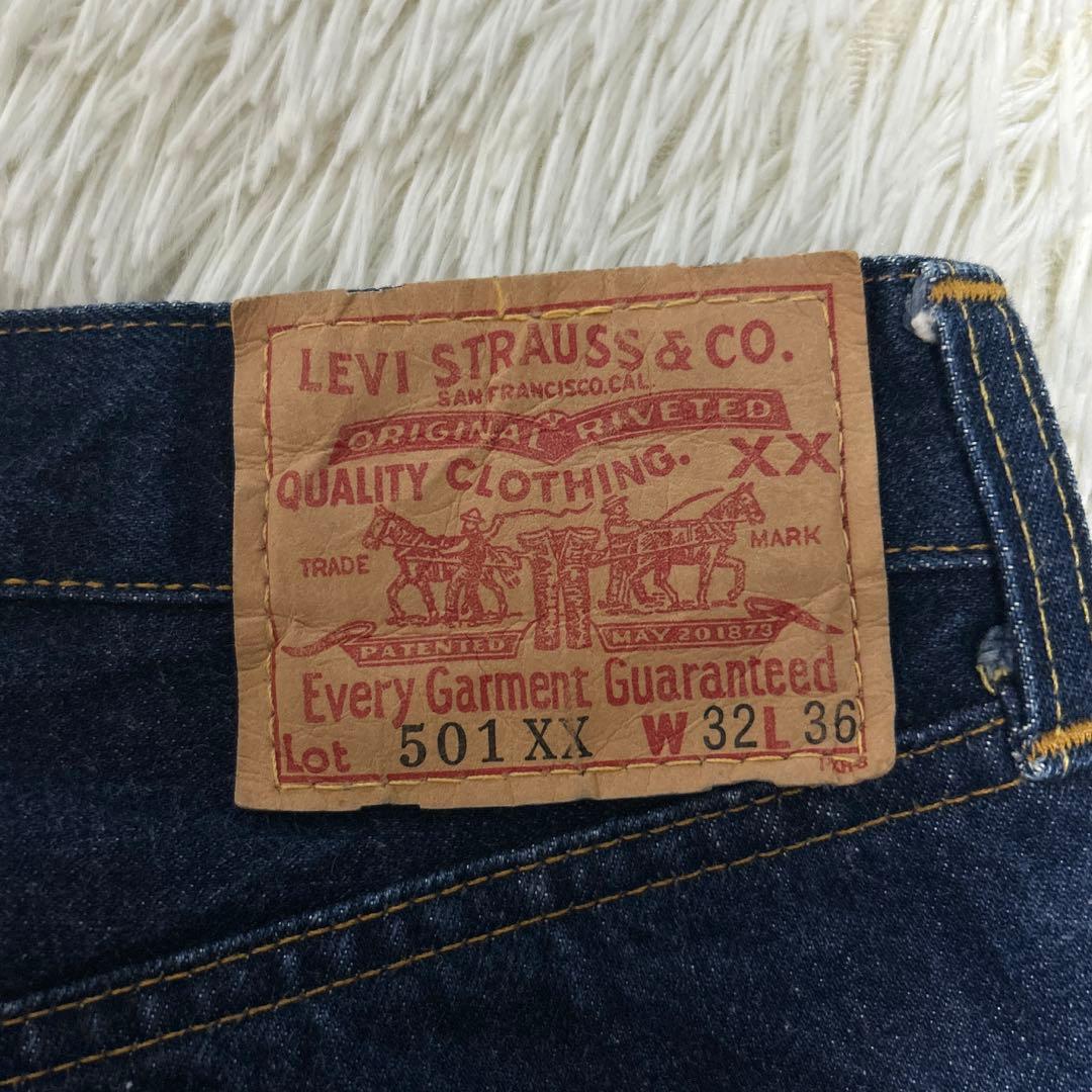 Levi's 501XX W32 90sアメリカ製　バレンシア製　デニム　濃紺