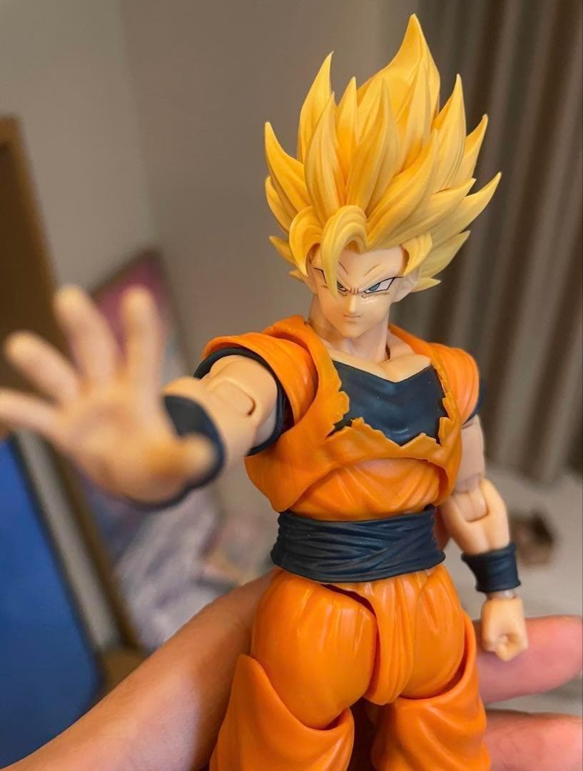 S.H.Figuarts用 孫悟空スパーサイヤ人2 ヘッドパーツ