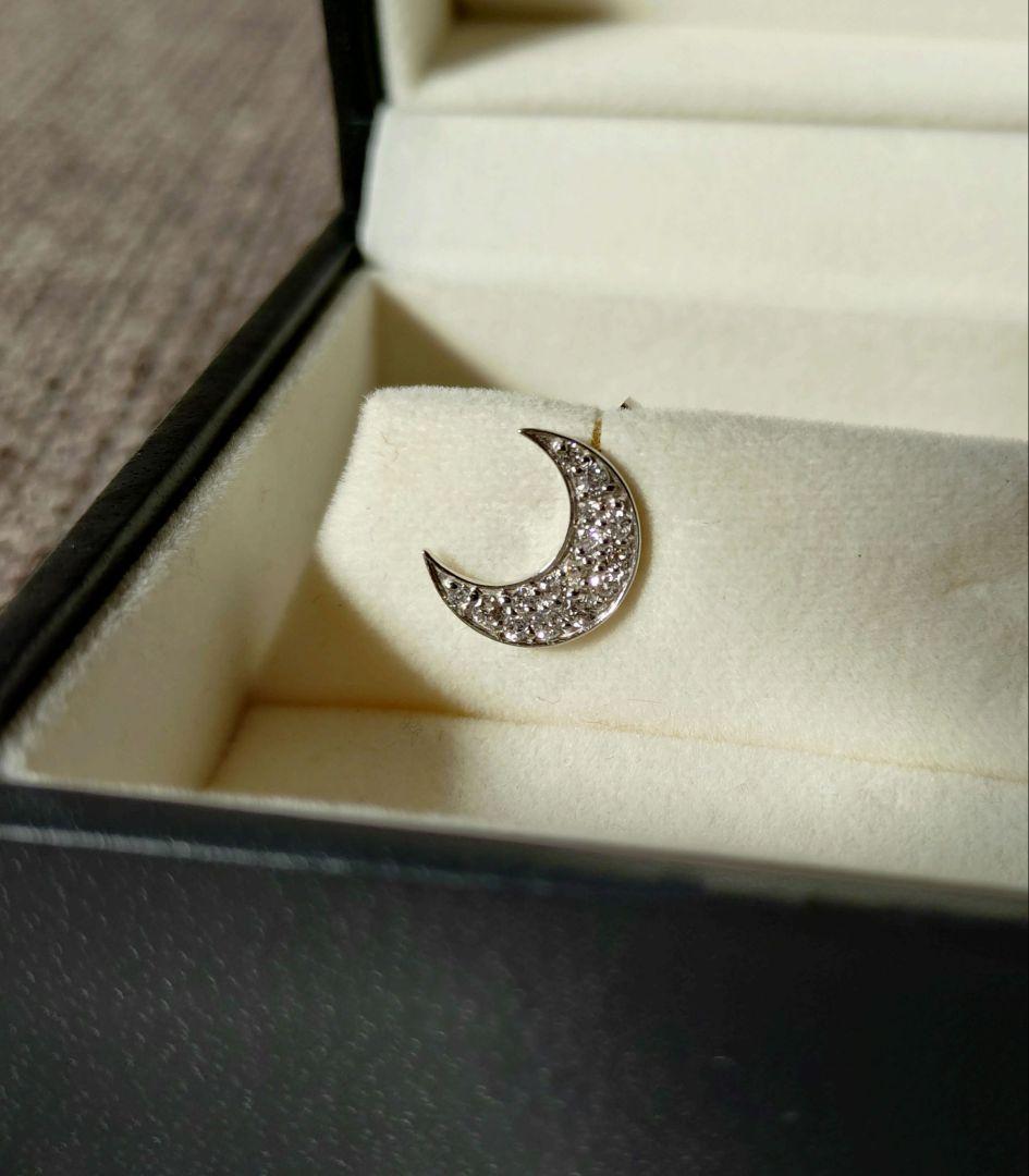 ジョアドゥトリート　Joie de treat　 K18WG　ピアス　片耳用