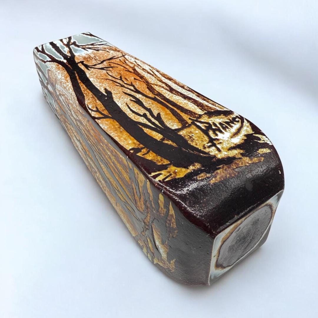 うらさん専用2本セット【証明書付】　ドームナンシー 花瓶 エナメル彩アンティーク