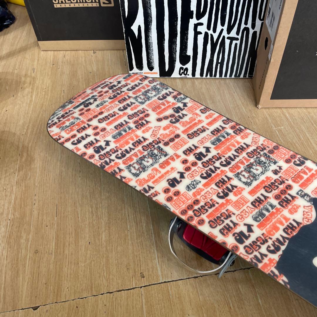 GRAY×LOCAL　良質国産スノーボードセット　OGASAKA製　バイン付