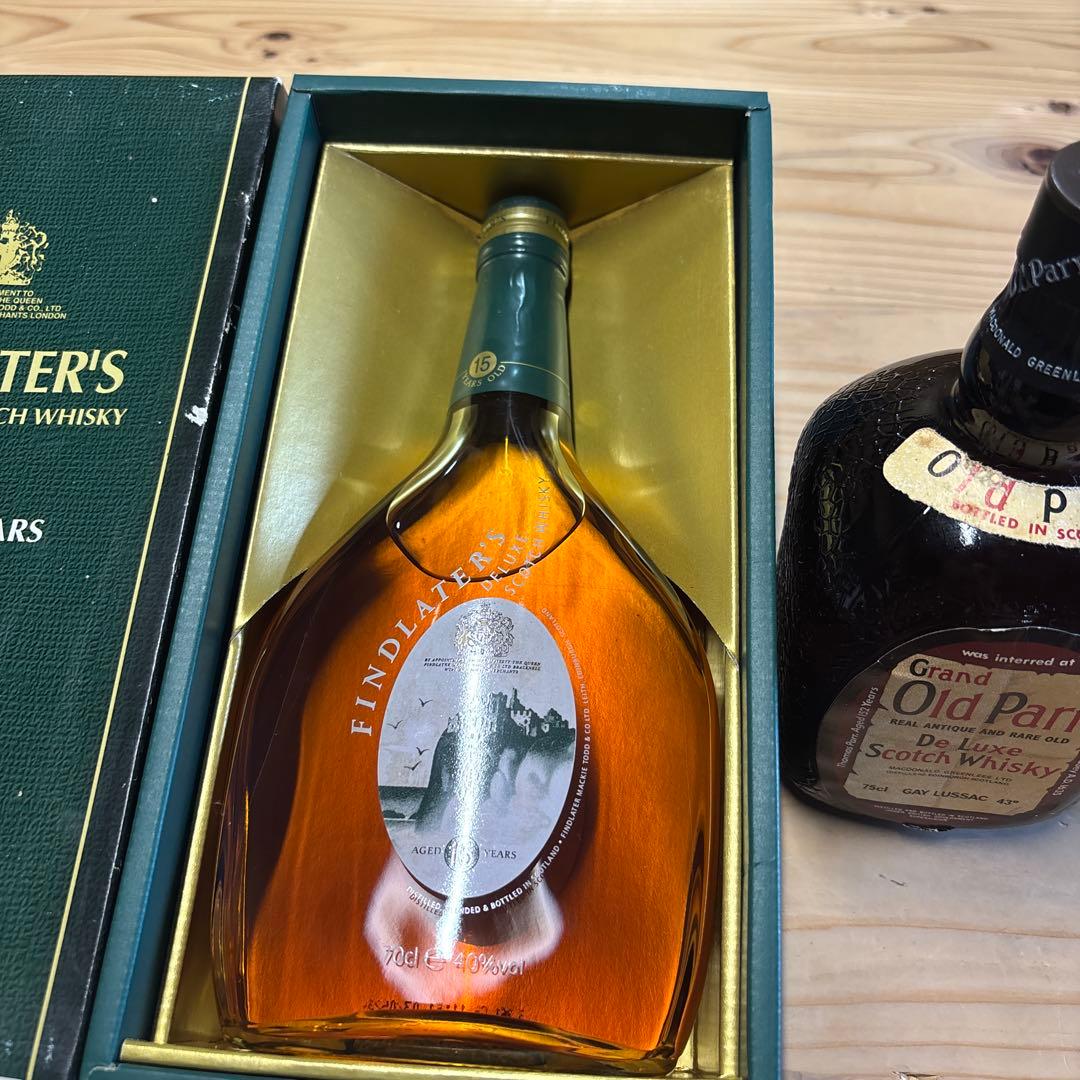 スコッチウイスキー　フィンドレイター15年　オールドパー　2本セット