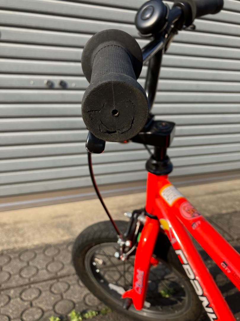 Badass company 　CRANKER 幼児用自転車 赤14インチ