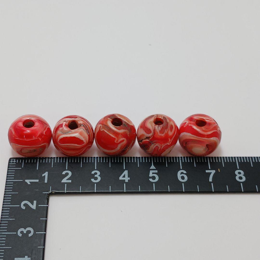 鶴天 提げ物 緒締 5個セット 直径13～14.5㎜ 総重量17.7g　ね