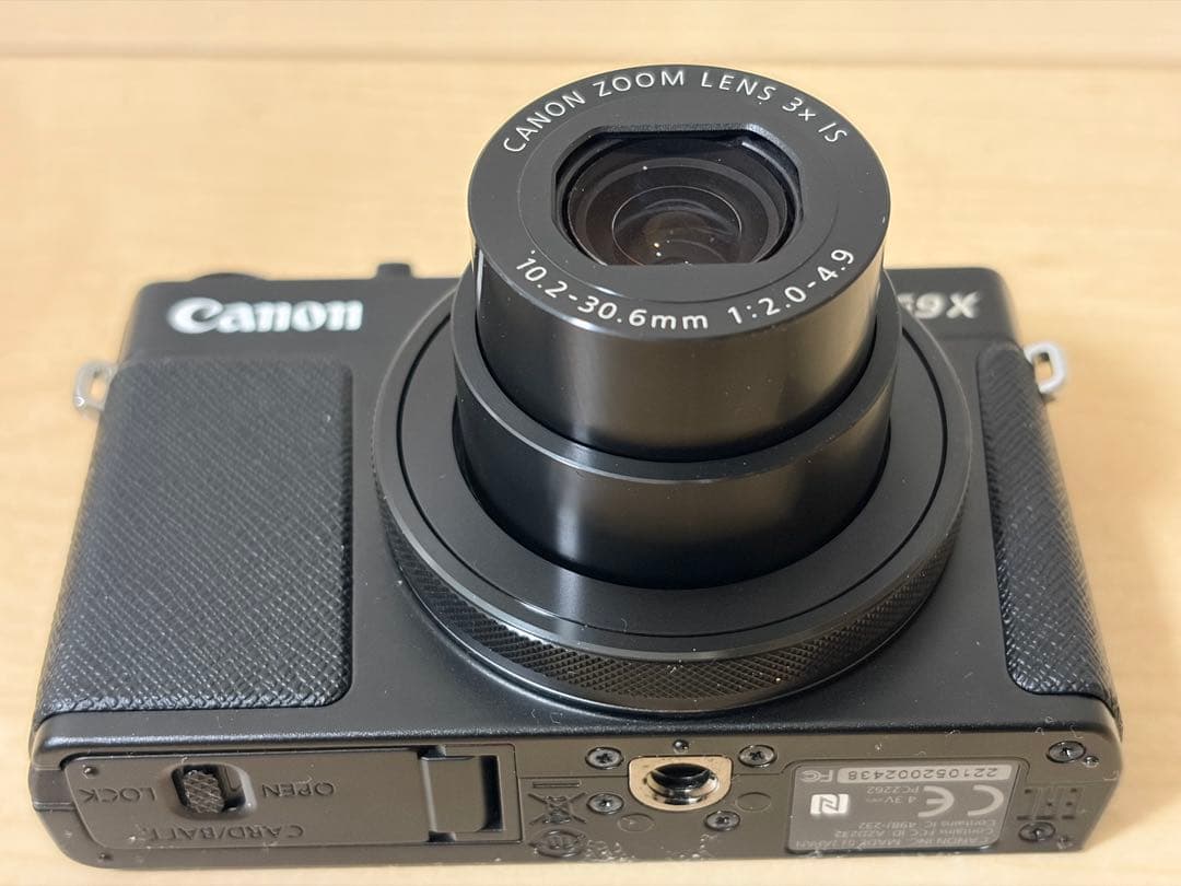 大幅値下げ！　【新品で購入・未使用に近い】Canon PowerShot G9X