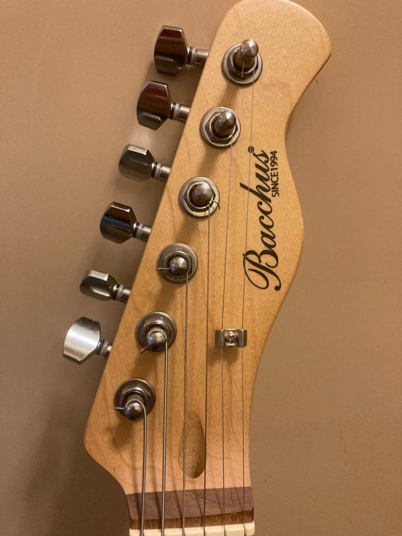 Bacchus エレキギター オレンジ/ブラウン