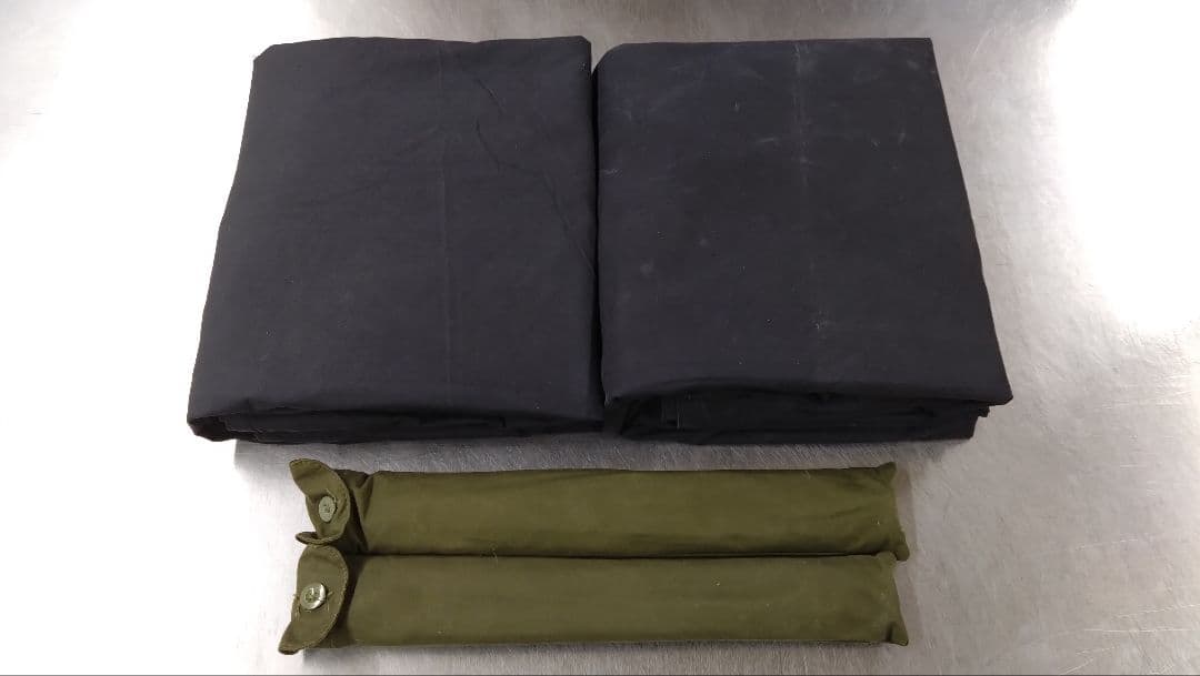 ネイビーカラーポーランド軍ポンチョテント一式 サイズ3 パップテント 軍幕