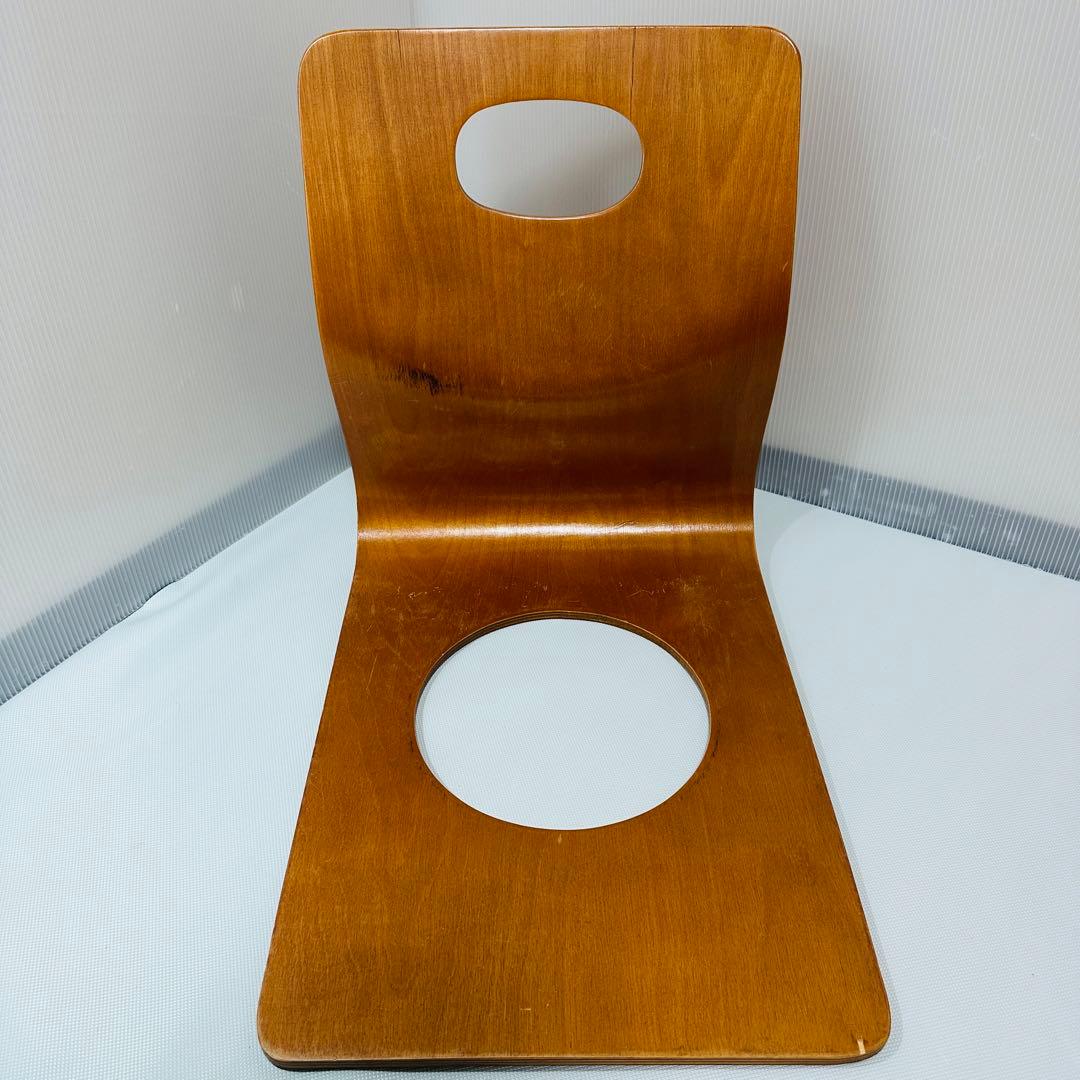 木製曲げ座椅子　和座椅子 旅館座椅子 6脚セット