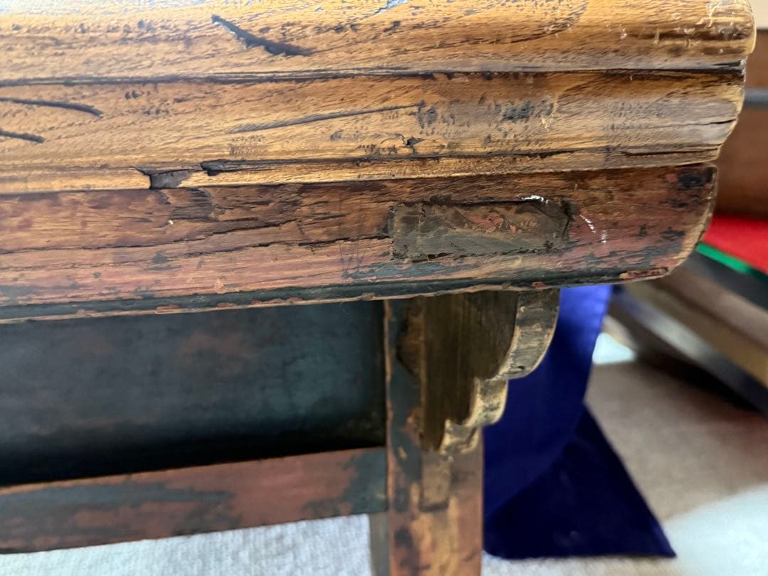 李朝　貴重　古朝鮮王室が勉強で使用した机　 アンティーク　送料込み250520