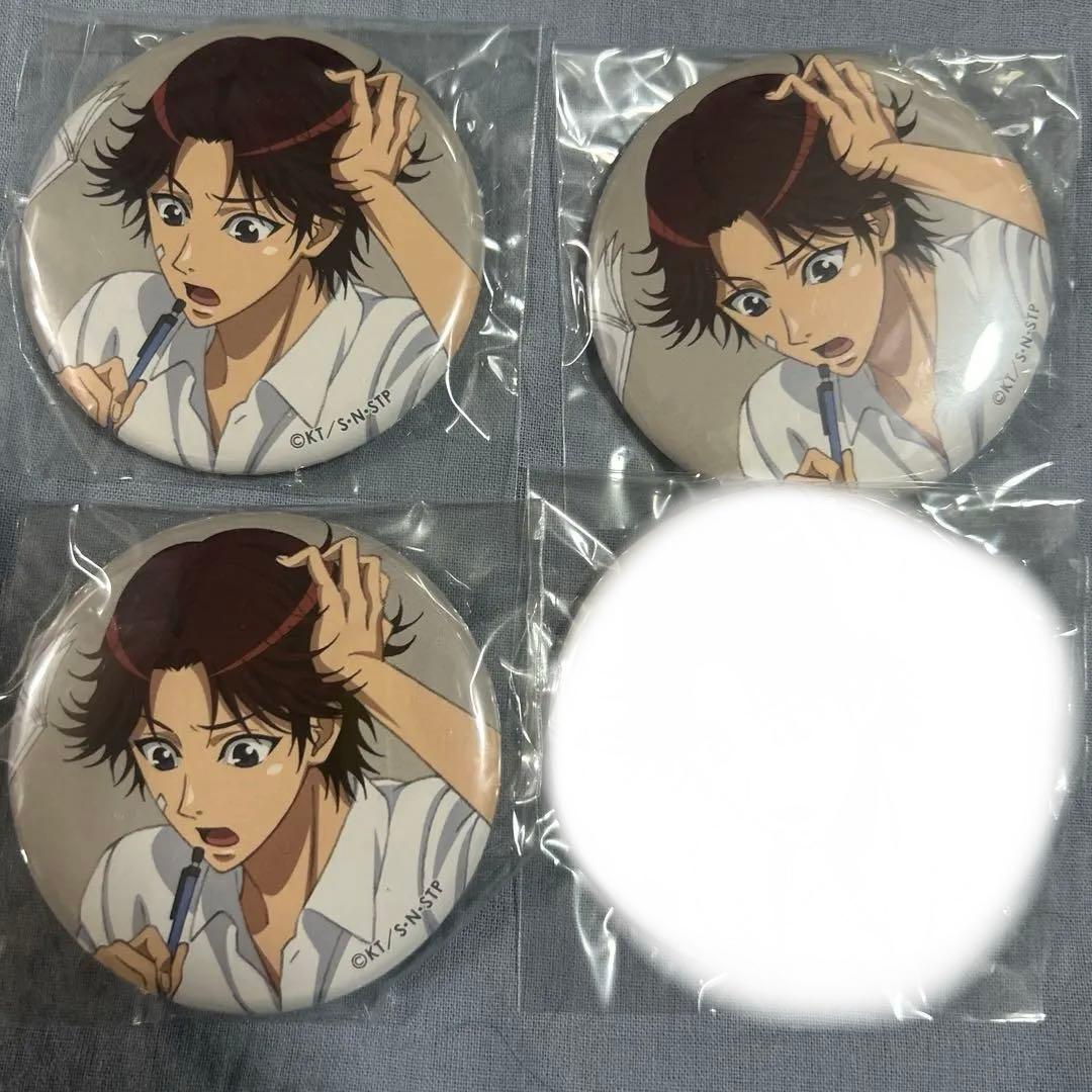 新テニスの王子様 菊丸英二 くつコレ 缶バッジ くつろぎコレクション