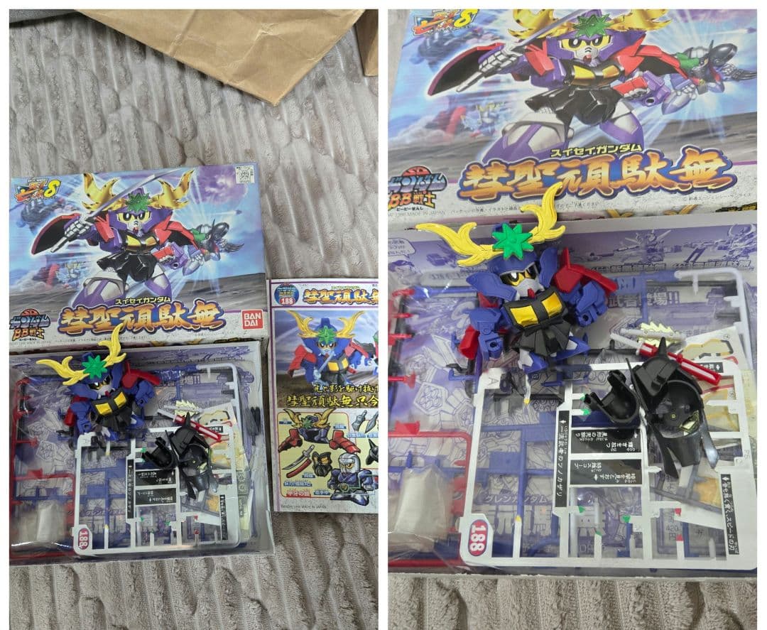 SDガンダムBB戦士 まとめ ジャンク パーツ取り 箱にもダメージあり