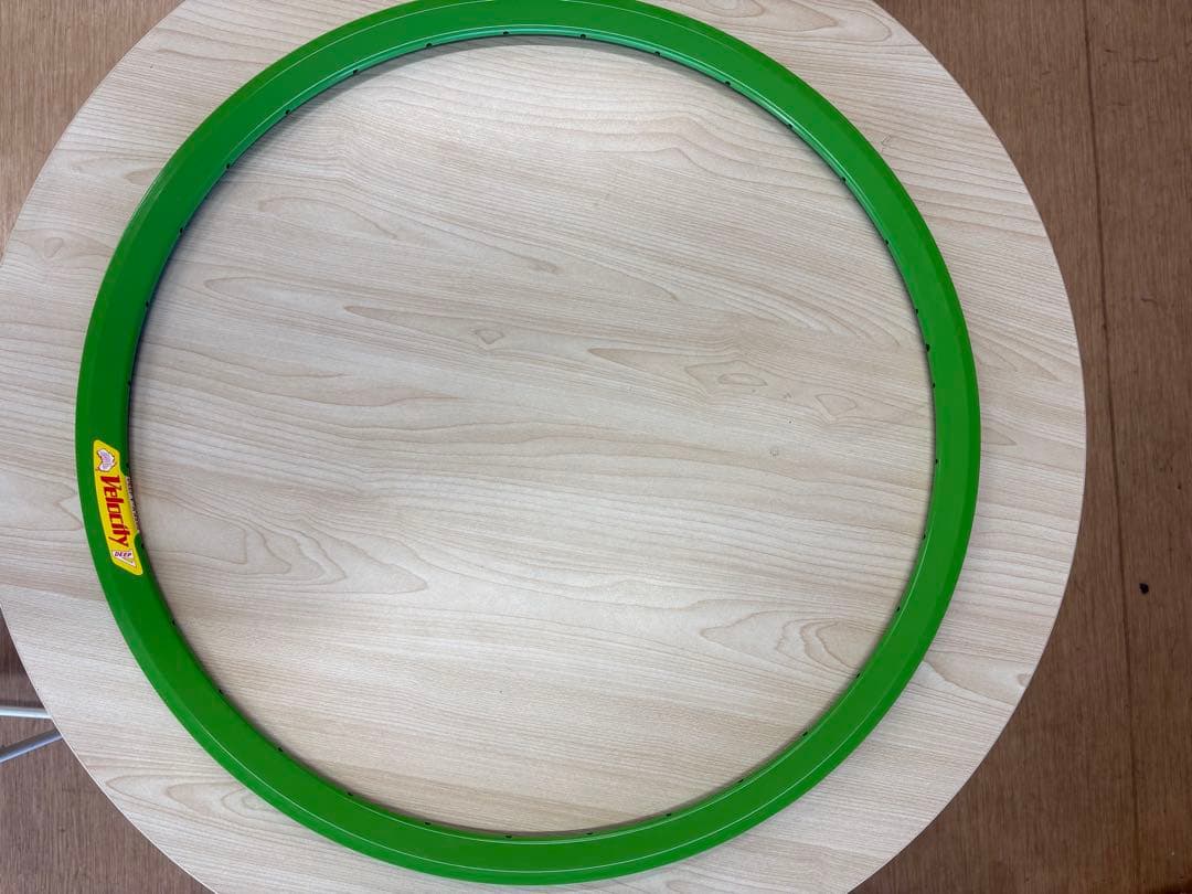 Velocity DEEP V 700C 32穴　緑色　リム