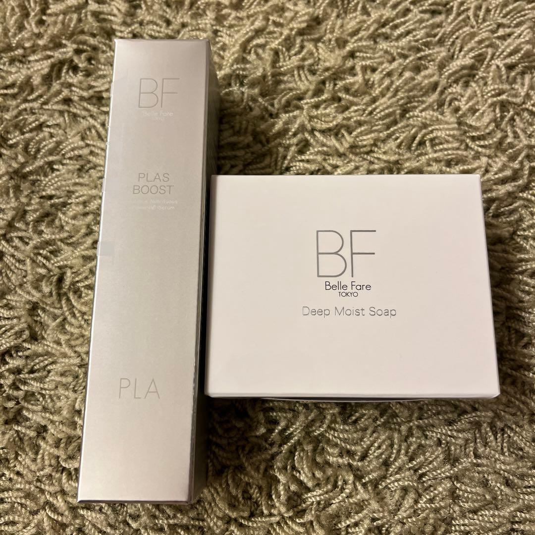 専用石鹸なしです。bellefare ベルファーレ プラスブースト