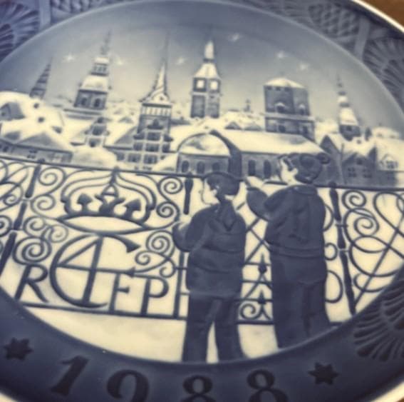 ロイヤルコペンハーゲン イヤーズプレート 5枚セット 1971-2000