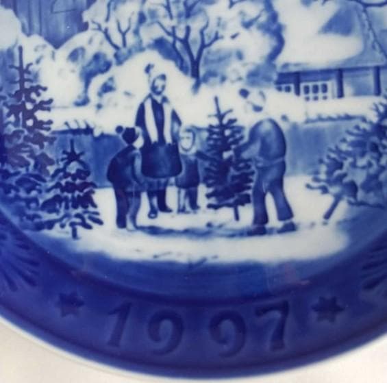 ロイヤルコペンハーゲン イヤーズプレート 5枚セット 1971-2000