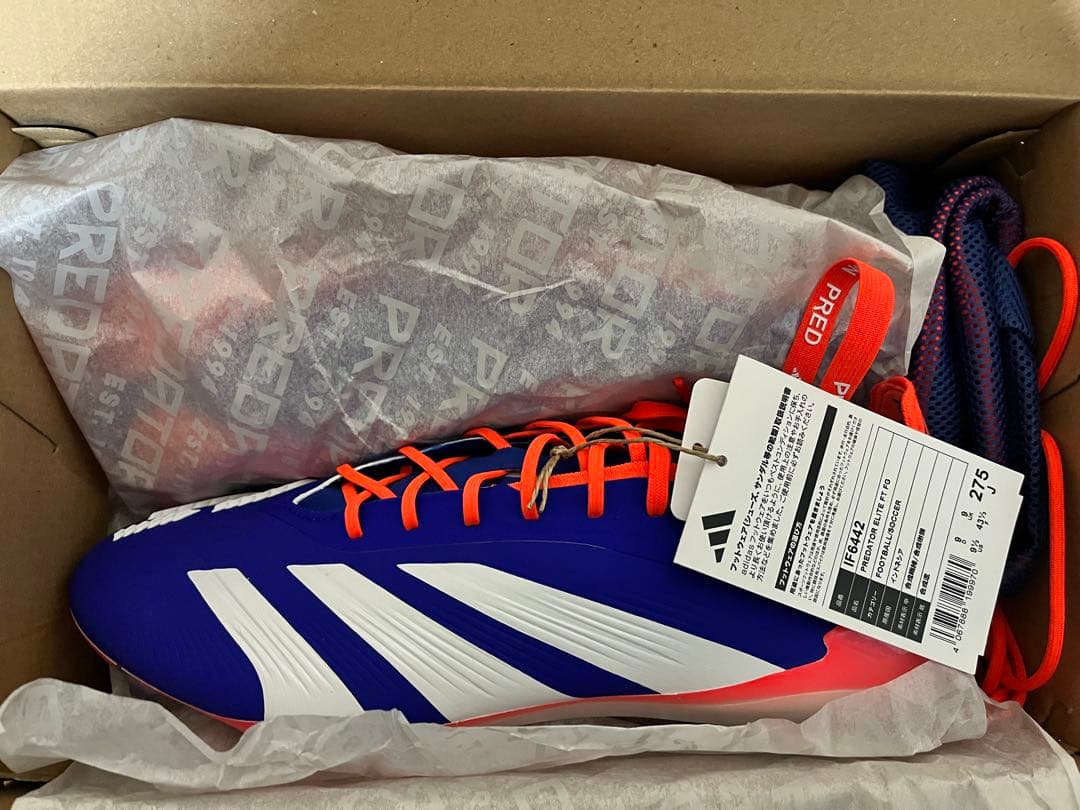 そうた　アディダス　プレデターエリートFT FG 27.5センチ