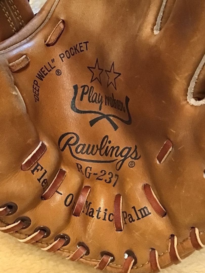Rawlings Fastback RG237右利き 軟式グローブ ビンテージ