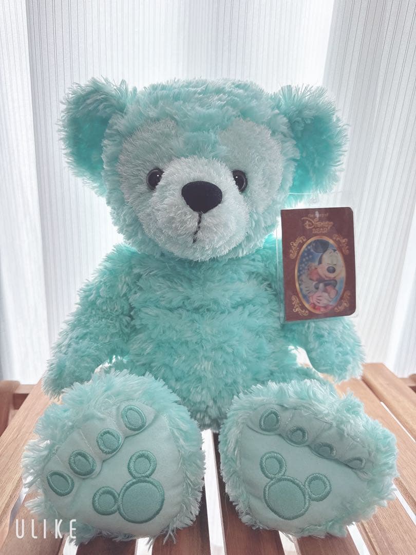 wdw ダッフィー ミント　ディズニーベア　ぬいぐるみ