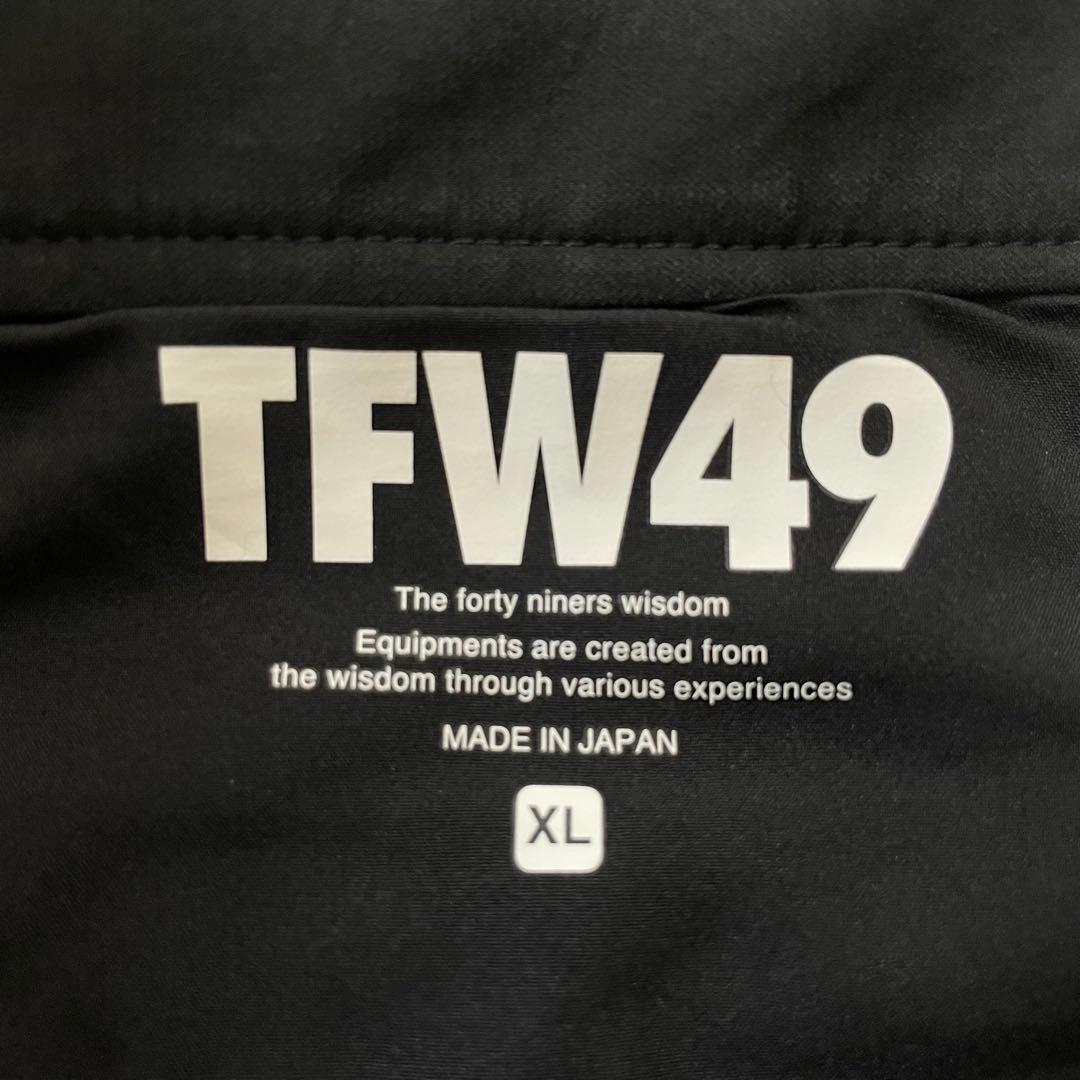 6450 TFW49　ストレッチパンツ　ロングパンツ　撥水性　ブラック