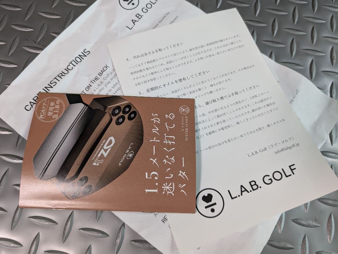 最新モデル L.A.B.GOLF OZ.1i HSパター 34 日本正規品