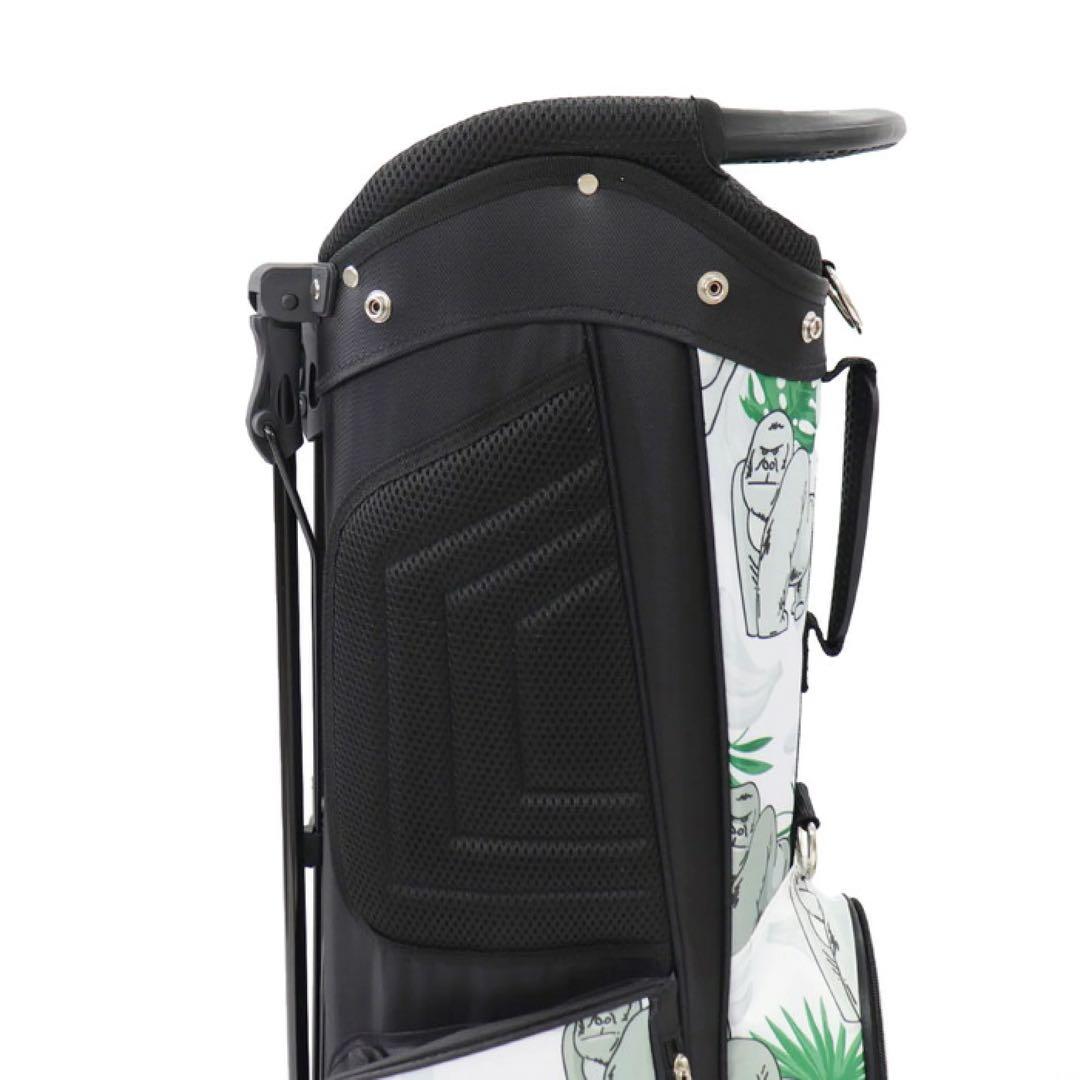 【新品】ラウドマウス キャディバッグ 8.5型 ゴリラグリーン 438 0031