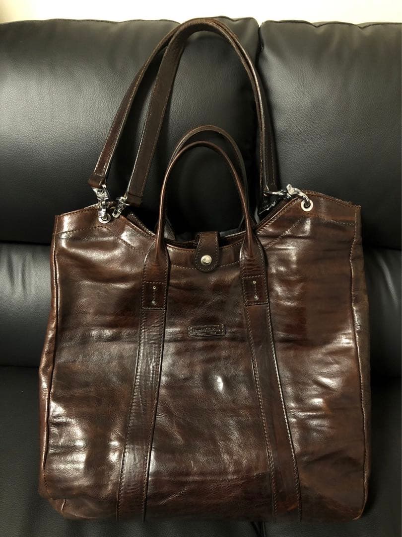 美品 ダニエルアンドボブ　クロドーロロディ　レザーバッグ　茶色