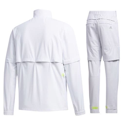 【L】アディダス ゴルフ adidas GOLF レインウェア セットアップ 白